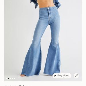 New w/o tags Free People Float On Jeans